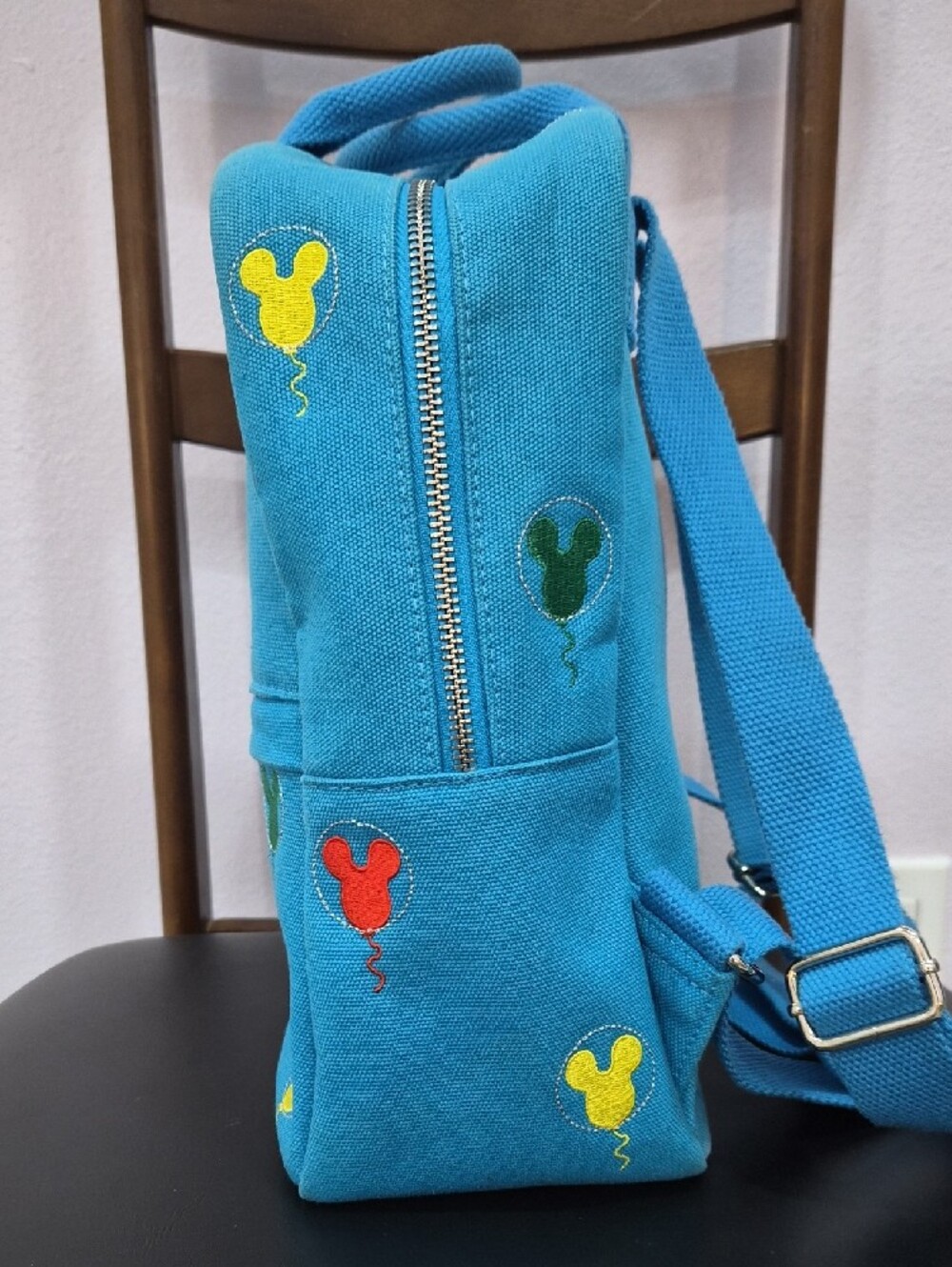 Disney Parks Loungefly Backpack with Multicolor Mickey Balloon Motif - Picture 10 of 14